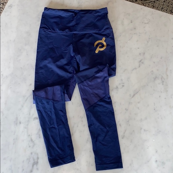 Peloton Pants - Peloton Moto Style Leggings, Sz Small